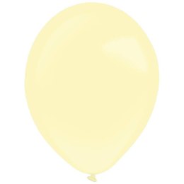 Balony lateksowe Pastelowe Fashion Vanilla Cream, 28cm, 50 szt. Amscan / Anagram