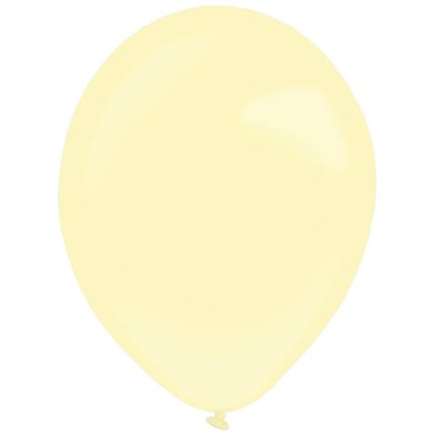 Balony lateksowe Pastelowe Fashion Vanilla Cream, 28cm, 50 szt. Amscan / Anagram