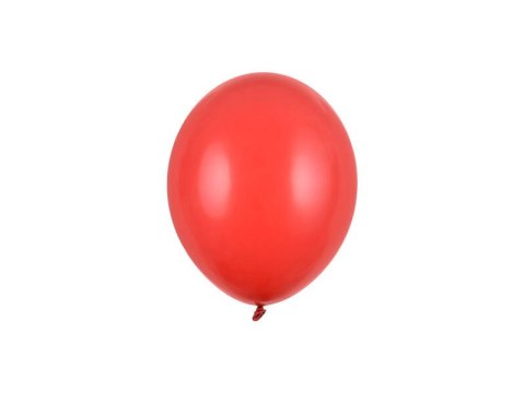 Balony lateksowe Strong, Czerwone, Pastel Poppy Red 12cm, 100 szt. Partydeco Balony lateksowe Strong, Czerwone, Pastel Poppy Red 12cm, 100 szt. Partydeco