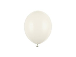 Balony lateksowe Strong Kremowe, Pastel Light Cream, 12cm, 100 szt. Partydeco