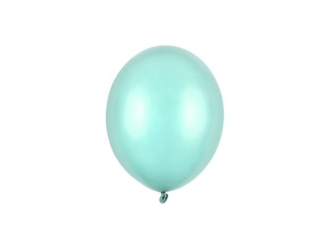 Balony lateksowe Strong, Miętowe, Metallic Mint Green 12cm, 100 szt. Partydeco Balony lateksowe Strong, Miętowe, Metallic Mint Green 12cm, 100 szt. Partydeco