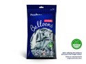 Balony lateksowe Strong, Niebieskie, Pastel Light Misty Blue, 30cm, 100 szt. Partydeco