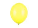 Balony lateksowe Strong , Żółte, Pastel Lemon Zest, 30cm, 50 szt Partydeco