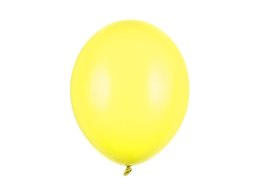 Balony lateksowe Strong , Żółte, Pastel Lemon Zest, 30cm, 50 szt Partydeco