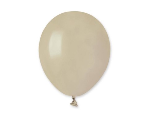 Balony lateksowe pastelowe Latte 84, 12cm, 100 szt. Gemar