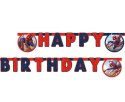 Girlanda, baner Happy birthday Spiderman 230 cm Procos