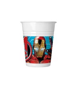 Kubeczki plastikowe Mighty Avengers- 200ml 8 szt. Procos