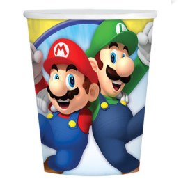 Kubeczki urodzinowe Super Mario, 250 ml, 8 szt. Amscan / Anagram