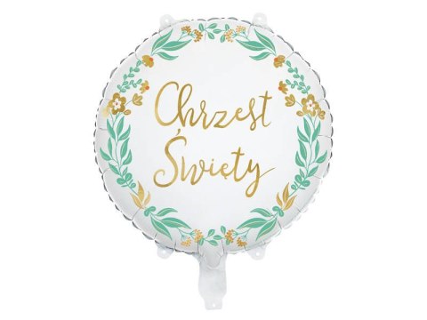 Balon foliowy "Chrzest Święty", 46 cm Partydeco