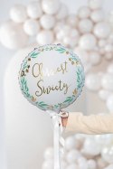 Balon foliowy "Chrzest Święty", 46 cm Partydeco