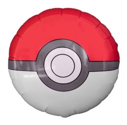 Balon foliowy Pokebal Pokemon, 50 cm Amscan / Anagram