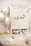 Balon foliowy na Baby Shower "Oh Baby", 53x69 cm Partydeco