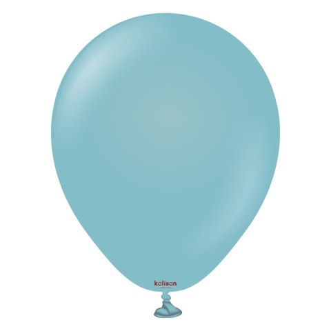 Balony lateksowe Retro Blue Glass, niebieski 13 cm, 100 szt. Kalisan Balony lateksowe Retro Blue Glass, niebieski 13 cm, 100 szt. Kalisan
