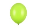 Balony lateksowe Strong, Limonkowe, Pastel Lime Green, 30cm, 50 szt. Partydeco