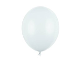 Balony lateksowe Strong, Niebieskie, Pastel Light Misty Blue, 12cm, 100 szt. Partydeco