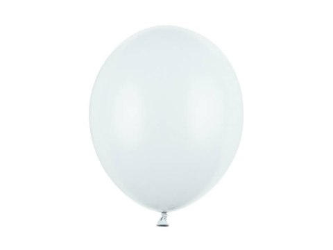 Balony lateksowe Strong, Niebieskie, Pastel Light Misty Blue, 12cm, 100 szt. Partydeco