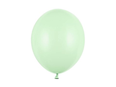 Balony lateksowe Strong, Pistacjowe, Pastel Pistachio, 30cm, 50 szt. Partydeco