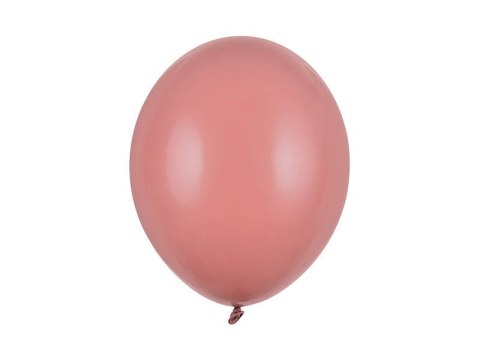 Balony lateksowe Strong, Różowe, Pastel Wild Rose, 12cm, 100 szt. Partydeco