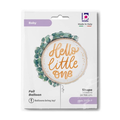 Balon Foliowy - Hello Little One, Baby Shower, 66cm Grabo