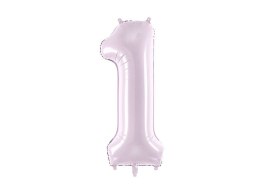 Balon foliowy Cyfra ''1'', 72cm, fiolet Partydeco