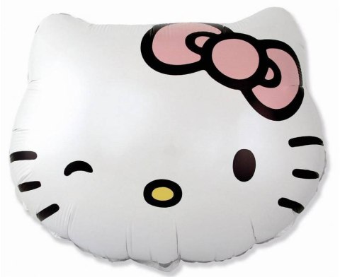 Balon foliowy Hello Kitty Głowa, 60cm Flexmetal