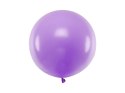 Balon lateksowy Gigant, Fioletowy, Pastel Lavender Blue, 60cm, 1szt Partydeco