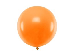 Balon lateksowy Gigant, Pomarańczowy, Pastel Mandarin Orange, 60cm, 1szt Partydeco