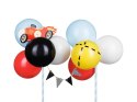 Balonowy topper na tort Autko, mix, 29 cm Partydeco