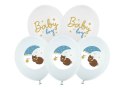 Balony 30 cm, Baby boy, 6szt. Partydeco