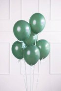 Balony lateksowe Strong Butelowa Zieleń, Pastel Bottle Green, 30cm, 100 szt Partydeco