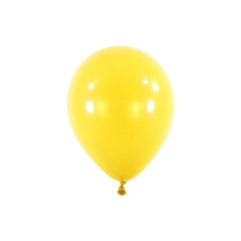 Balony lateksowe Żółte, Decorator Standard Yellow Sunshine, 12cm, 100 szt. Amscan / Anagram