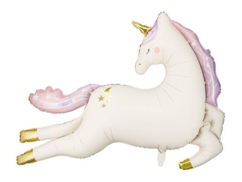 Balon foliowy Jednorożec, Unicorn, 113x83 cm Partydeco