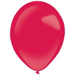 Balony lateksowe Czerwone, Decorator Fashion Berry, 12cm, 100 szt. Amscan / Anagram