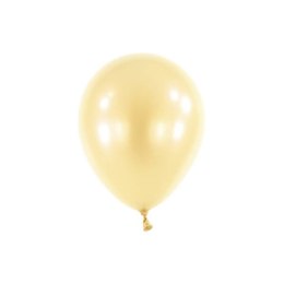 Balony lateksowe, Metaliczne, Perłowe Kremowe, Vanilla, Decorator Pearl Vanilla, 12cm, 100 szt. Amscan / Anagram