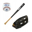 Drewniany Kij Baseballowy BRETT - Senior 80 cm