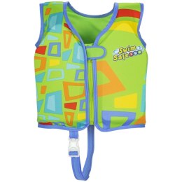 Dziecięca Kamizelka do Pływania Regulowana BESTWAY Aquastar Swim Vest Green