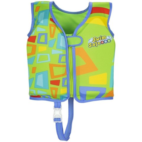 Dziecięca Kamizelka do Pływania Regulowana BESTWAY Aquastar Swim Vest Green