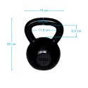 Kettlebell Żeliwny Kula Kettle SPARTAN 20 kg