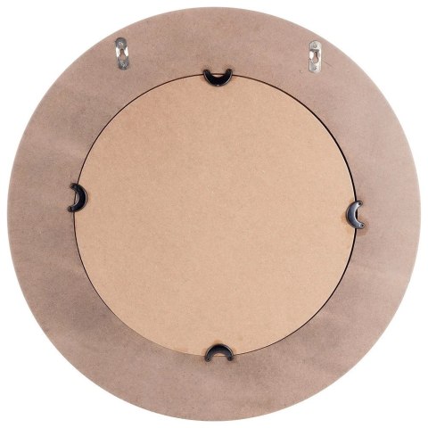 Lustro ścienne czarne okrągłe 48 cm Lustro ścienne czarne okrągłe 48 cm