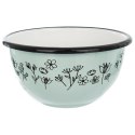 Miska miseczka emaliowana zielona LOUKA 12 cm 0,5 l