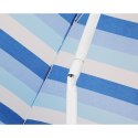 Parasol Plażowy Balkonowy w Paski Regulowany Łamany Solidny ENERO 180 cm