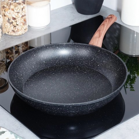 Patelnia Indukcja Granitowa Nieprzywierająca Solidna Trwała VILDE 32 cm Patelnia Indukcja Granitowa Nieprzywierająca Solidna Trwała VILDE 32 cm