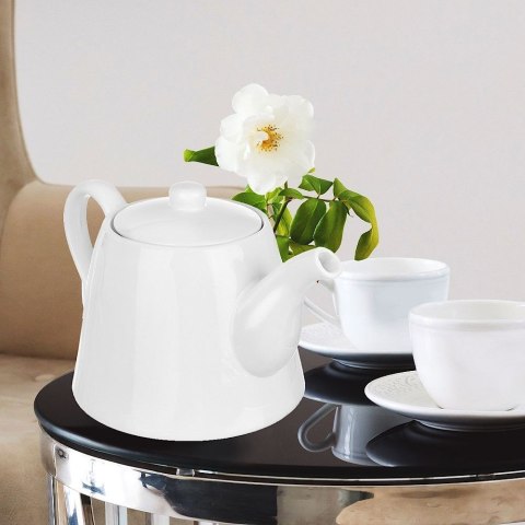 PORCELANOWY DZBANEK Z UCHWYTEM I POKRYWKĄ ORION PORCELANOWY DZBANEK Z UCHWYTEM I POKRYWKĄ ORION