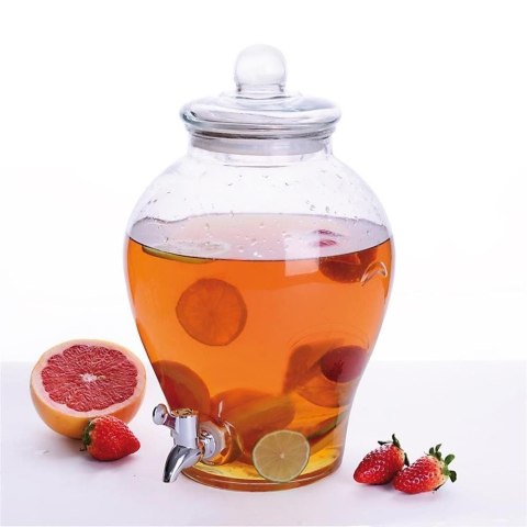 Słój słoik z kranikiem do napojów lemoniady 6,5 l Słój słoik z kranikiem do napojów lemoniady 6,5 l