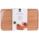 Talerz drewniany bambusowy prostokątny taca patera 44x25 cm