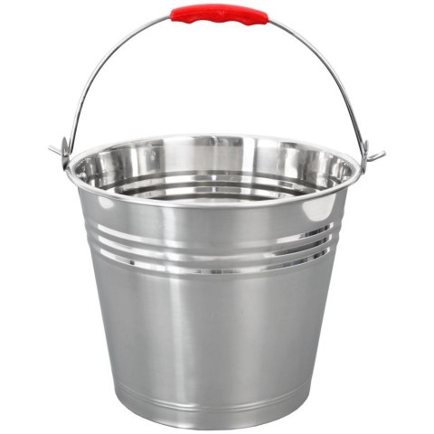 Wiadro stalowe nierdzewne do żywności 14 l Wiadro stalowe nierdzewne do żywności 14 l