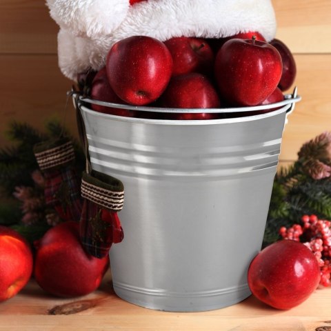 Wiadro stalowe nierdzewne do żywności 14 l Wiadro stalowe nierdzewne do żywności 14 l