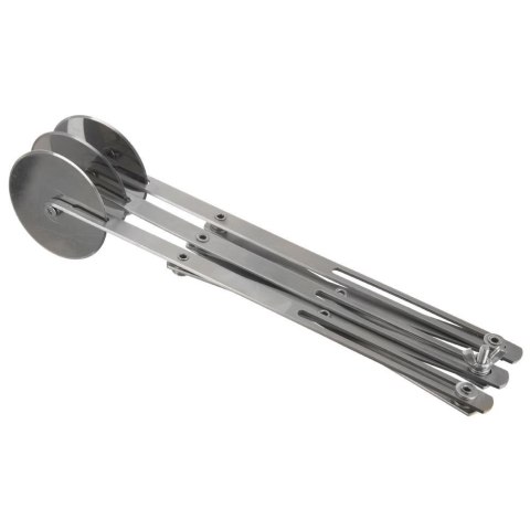 Znacznik rozstawny do ciasta z 3 ostrzami stalowy / potrójne radełko 25 cm Znacznik rozstawny do ciasta z 3 ostrzami stalowy / potrójne radełko 25 cm