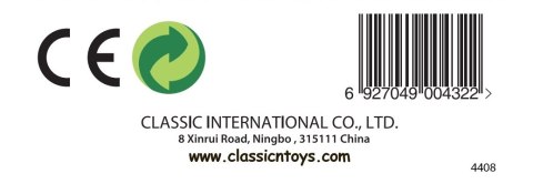 CLASSIC WORLD Drewniana Literka F CLASSIC WORLD Drewniana Literka F