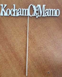 Napis na piku 4szt Kocham Cię Mamo